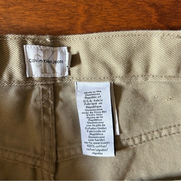 Calvin Klein Men’s Easy Fit Jeans in Khaki, 5 Pocket, Size W42 L32, NWOT - Picture 11 of 11
